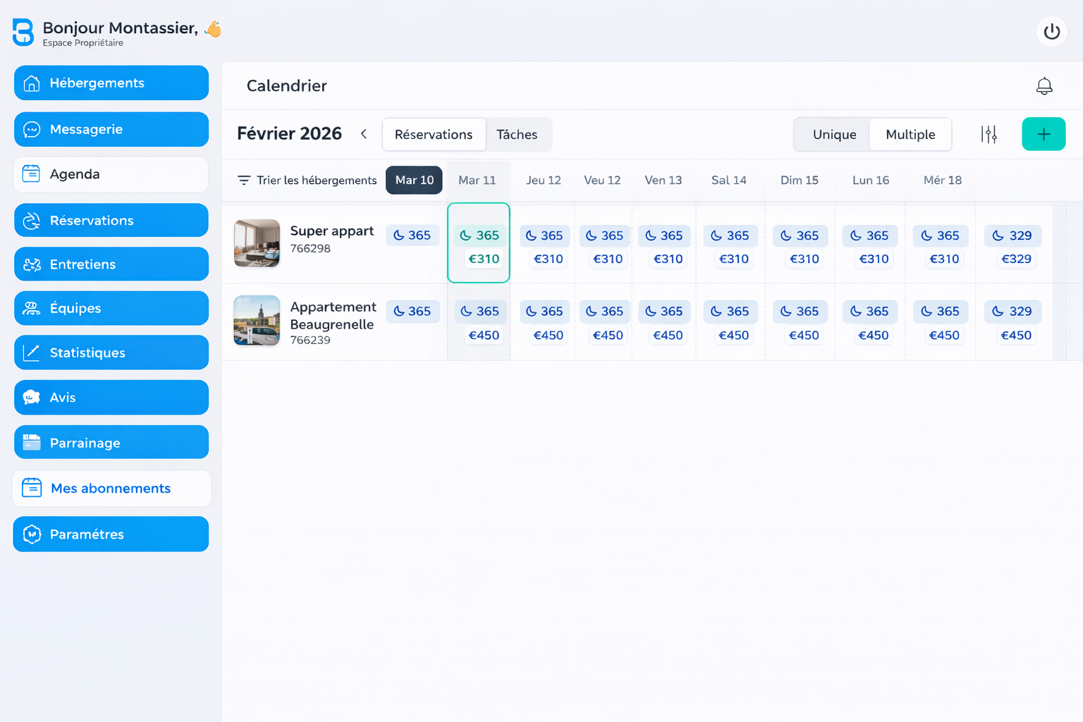 Espace visuel produit